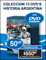 Colección 13 DVD'S Historia Argentina