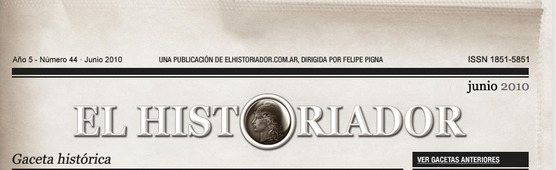 EL HISTORIADOR - Gaceta histórica